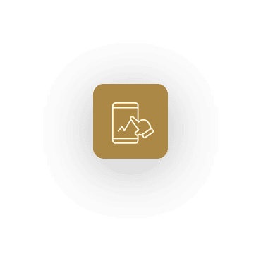 Icon home gold